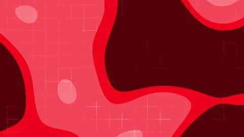 Red and maroon abstract shapes create a textured background Stock Footage 301365919
