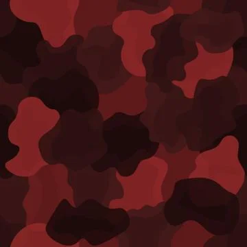 Red and maroon urban vector seamless pattern. Abstract and geometric clothing Stockillustratie
