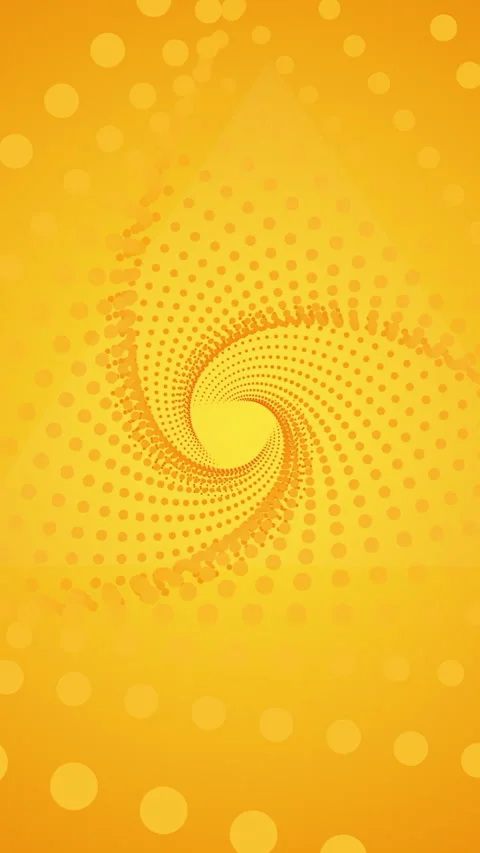 Red and orange background. Motion.White small circles creating triangles in Stock Footage 278155214