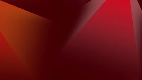 Red and orange geometric  interface overlaid motion background design with t Stock Footage 321127220