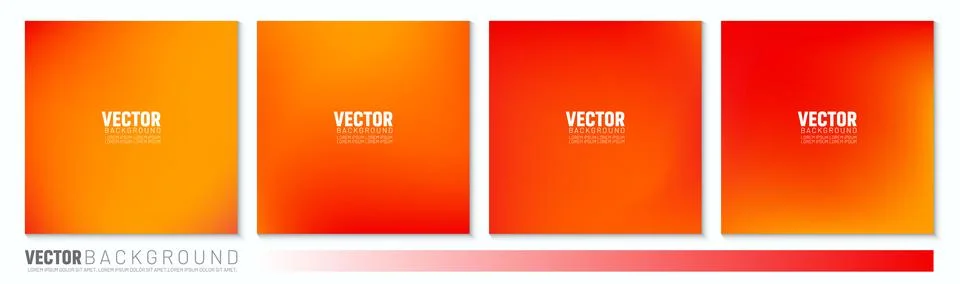 Red and orange gradient-colored background Stock Illustration
