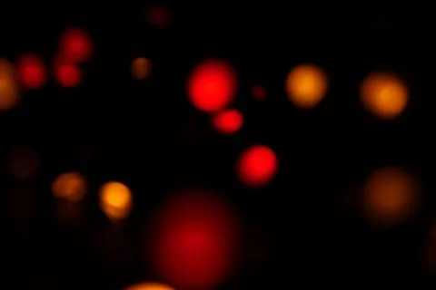 Red and orange lights Stock Photos