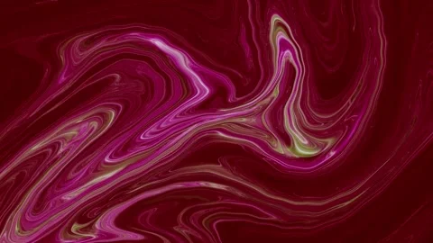 Red and Orange Neon Fluid Flow Seamless Loop Motion Background Stock Footage 340848602