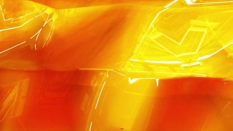 Red and orange Repeating abstract reflective plastic paint fluid background. Stock Footage 281400986