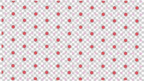 Red and Pink Geometric Abstract Pattern Stock Illustration