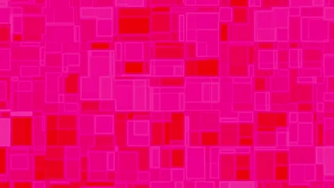 Red and pink gradient background with geometry square style Stock Footage 304142497