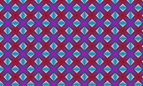 Red and Pink seamless Pattern Vector Illustration. Element. Colorful Pattern Stock Illustration