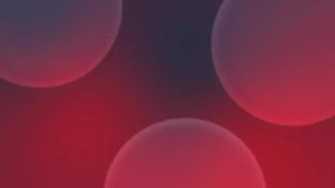 Red and purple gradient with soft, blurred spherical shapes. Seamless loop Stock Footage 305344739