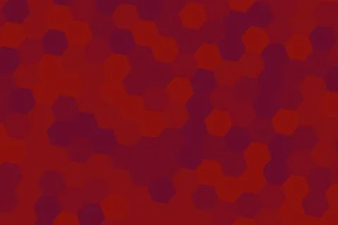 Red and purple hexagon pattern background for design Stock Photos