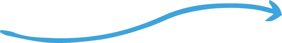 Red and  Simple thin arrow variation illustration Stock Illustration