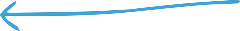 Red and  Simple thin arrow variation illustration Stock Illustration