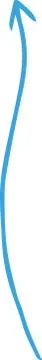 Red and  Simple thin arrow variation illustration Illustrazione stock