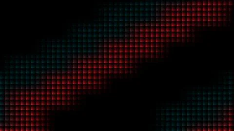 Red and Teal Gradient Squares Abstract Background grid pattern Stock Illustration