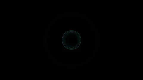 Red and Turquoise Strobe Round Disco Tunnel Background VJ Loop in 4K Stock Footage 309006721