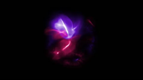 Red and violet electrical abstracts 库存影片 52673762