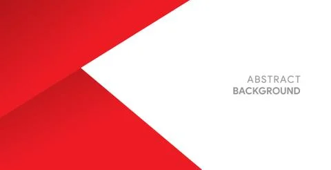 Red and white abstract background. modern and clean style Stock Illustration