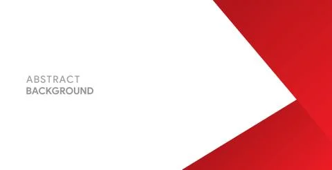Red and white abstract background. modern and clean style Stock Illustration