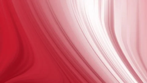 Red and white abstract flowing silk lines background Stock Footage 342955334