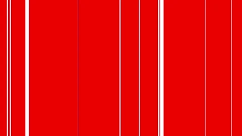 Red and white abstract lines animation Video stock 88221389