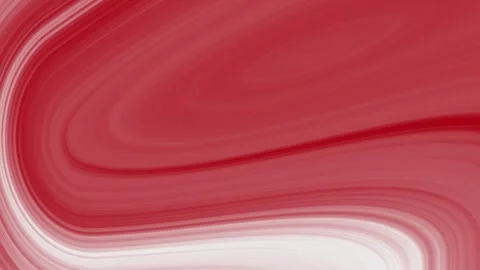 Red and White Abstract Liquid Marble Background Video Stock Footage 動画素材 341004048