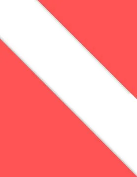 Red and white background with figures clear lines Stock Illustration