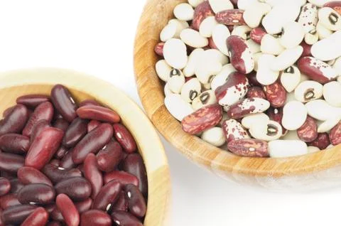 Red and White Bean Stock Photos