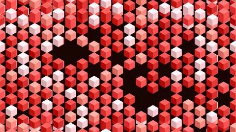 Red and White Candies Pattern Background. Illustrazione stock