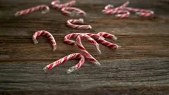 Slow Motion Making of Peppermint Hard Candy 