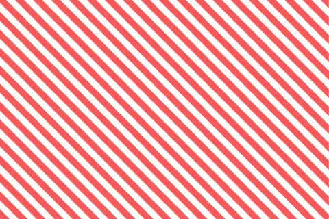 Red and white diagonal stripes paper chart background Stock Illustration
