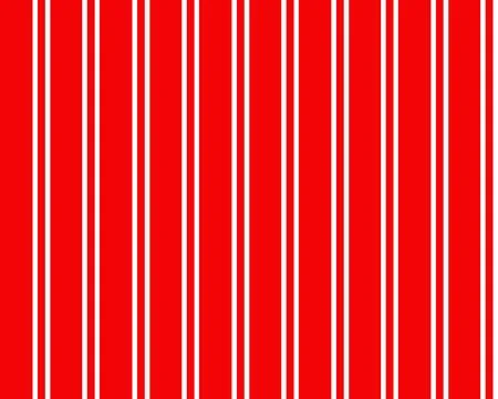 Red and white diagonal stripes background vector. Candy cane pattern Stock Illustration