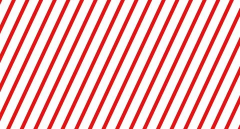 Red and white diagonal stripes background vector. Candy cane pattern イラスト素材