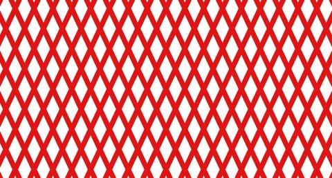 Red and white diagonal stripes background vector. Candy cane pattern Illustrazione stock