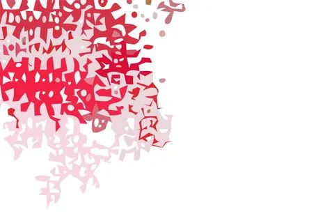 Red and white dynamic background. Abstract vector. Modern geometric design. 2 Stock Illustration