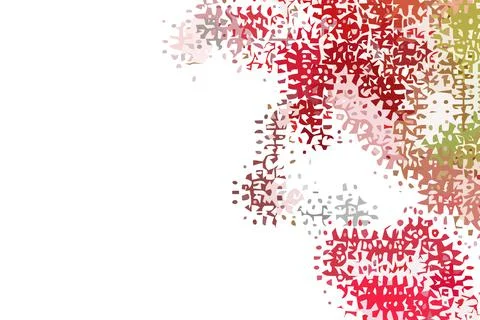 Red and white dynamic background. Abstract vector. Modern geometric design. 2 Stock Illustration