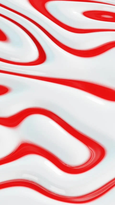Red and white fluid texture Stock Footage 293515311