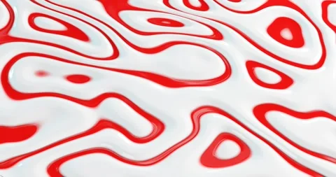 Red and white fluid texture Stock Footage 293515569