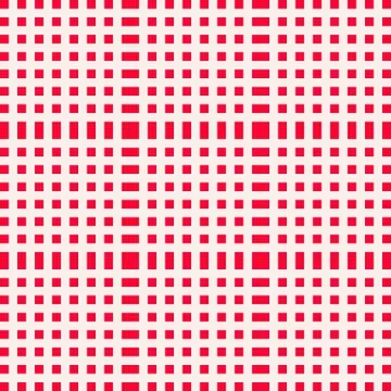 Red and white gingham clothtable for a picnic or outdoor food Stock Illustration