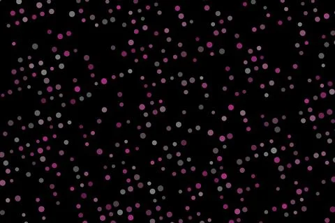 Red and white glitter falling on black background Stock Illustration