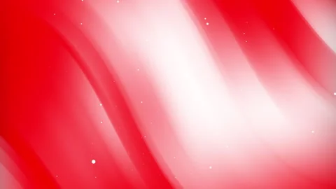 Red and white gradient with curved lines and white dots. Stock Footage 279862602