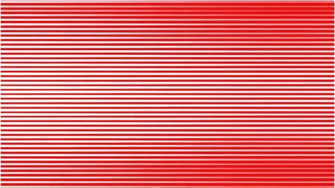 Red and white horizontal line glitch pattern Stock Footage 345625130