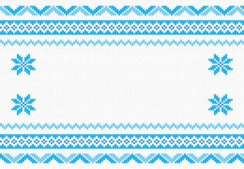 Red and white knitted background Stock-Illustration