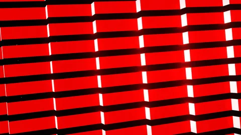 Red and White Movement of Glossy Rectangles Background VJ Loop in 4K Stock Footage 342408499