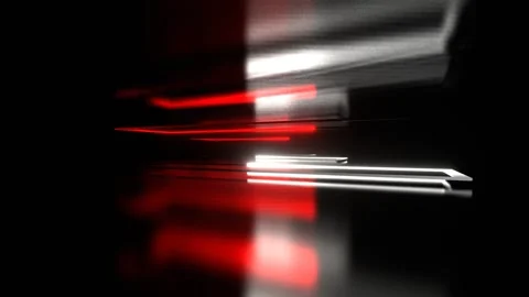 Red and White Neon Rectangular Shapes Moving Background VJ Loop in 4K Stockbeeldmateriaal 310037156