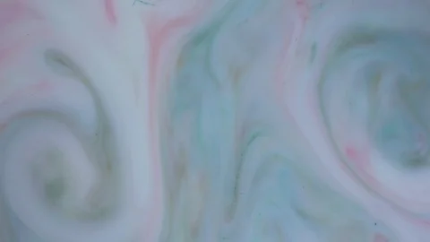 Red and white paints spread out. Video Stock Footage 123777889