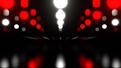 Red and White Pulsating Disco Light Background VJ Loop l 4K Stock Footage 305550426