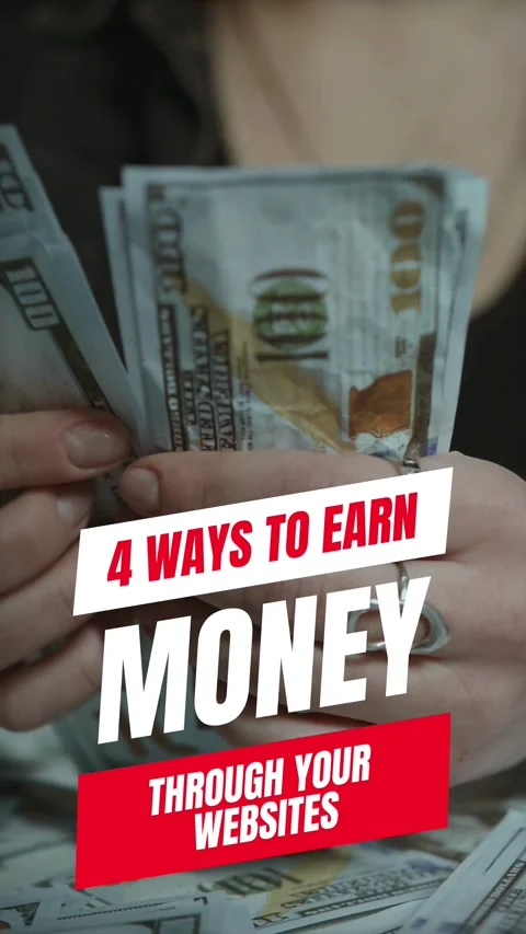 Red and White Simple Money Maker Tips Headline Instagram Reels Video Stock Footage 306274911
