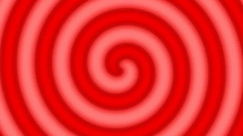 Red and white spiral Stock Footage 124783558
