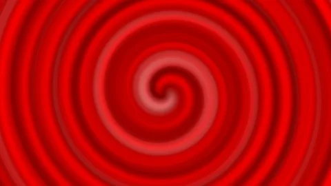 Red and white spiral Stock Footage 124783822