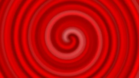 Red and white spiral Stock Footage 124783871