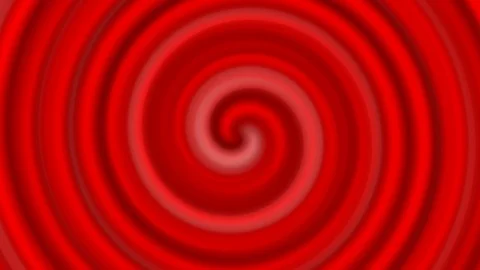 Red and white spiral Stock Footage 124783922